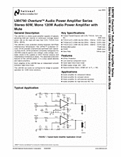 DataSheet LM4780 pdf